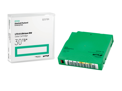 HPE LTO-8 30TB RW Non Cust Lbl 20 Crtg HPE LTO-8 30TB RW Non Cust Lbl 20 Crtg-Q2078AN