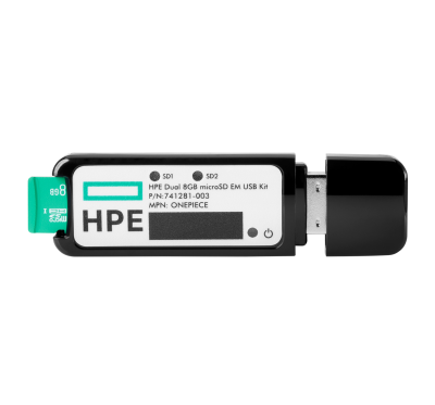 HPE 32GB microSD RAID 1 USB Boot Drive-P21868-B21