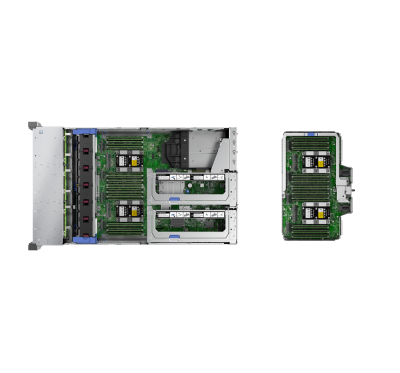 HPE ProLiant DL580 Gen10 5220 2.2GHz 18-core 2P 64GB-R P408i-p 8SFF 4x800W RPS Server DL580 Gen10-P21273-B21