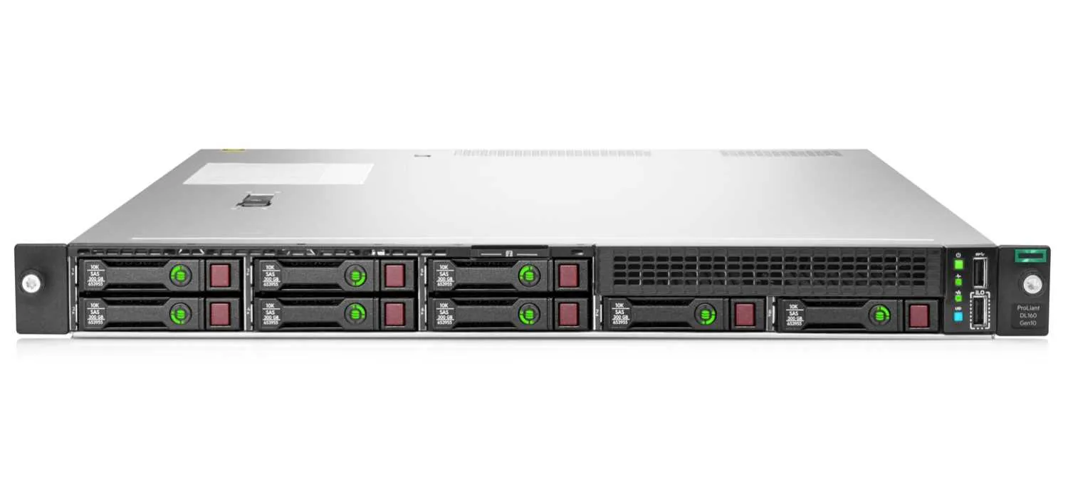 HPE DL160 Gen10 4210R 1P 16G 8SFF Svr-P35516-B21